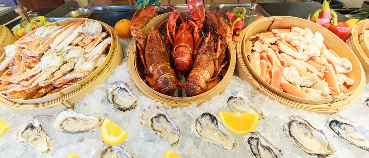 cover International Buffet with unlimited LOBSTER, Café de Nimes @ Grand Sukhumvit Hotel