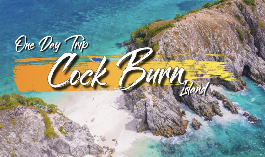 cover "Cock Burn Island", First time experience at the Burmese sea
