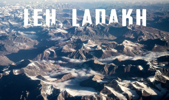 Cover On the way to Leh, India....