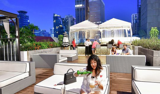 Cover ...Mövenpick Hotel Sukhumvit 15, a 5-star hotel in the heart of Bang...