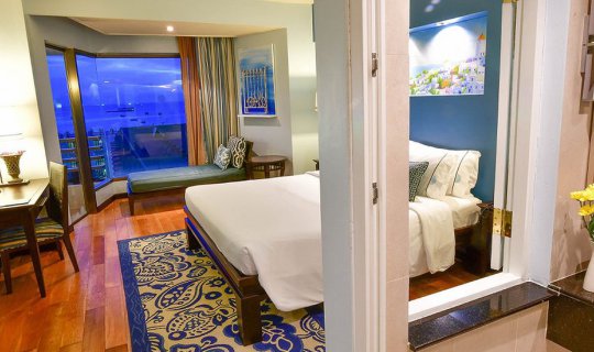 Cover ...The Bayview Hotel Pattaya, a luxurious beachfront hotel in the he...